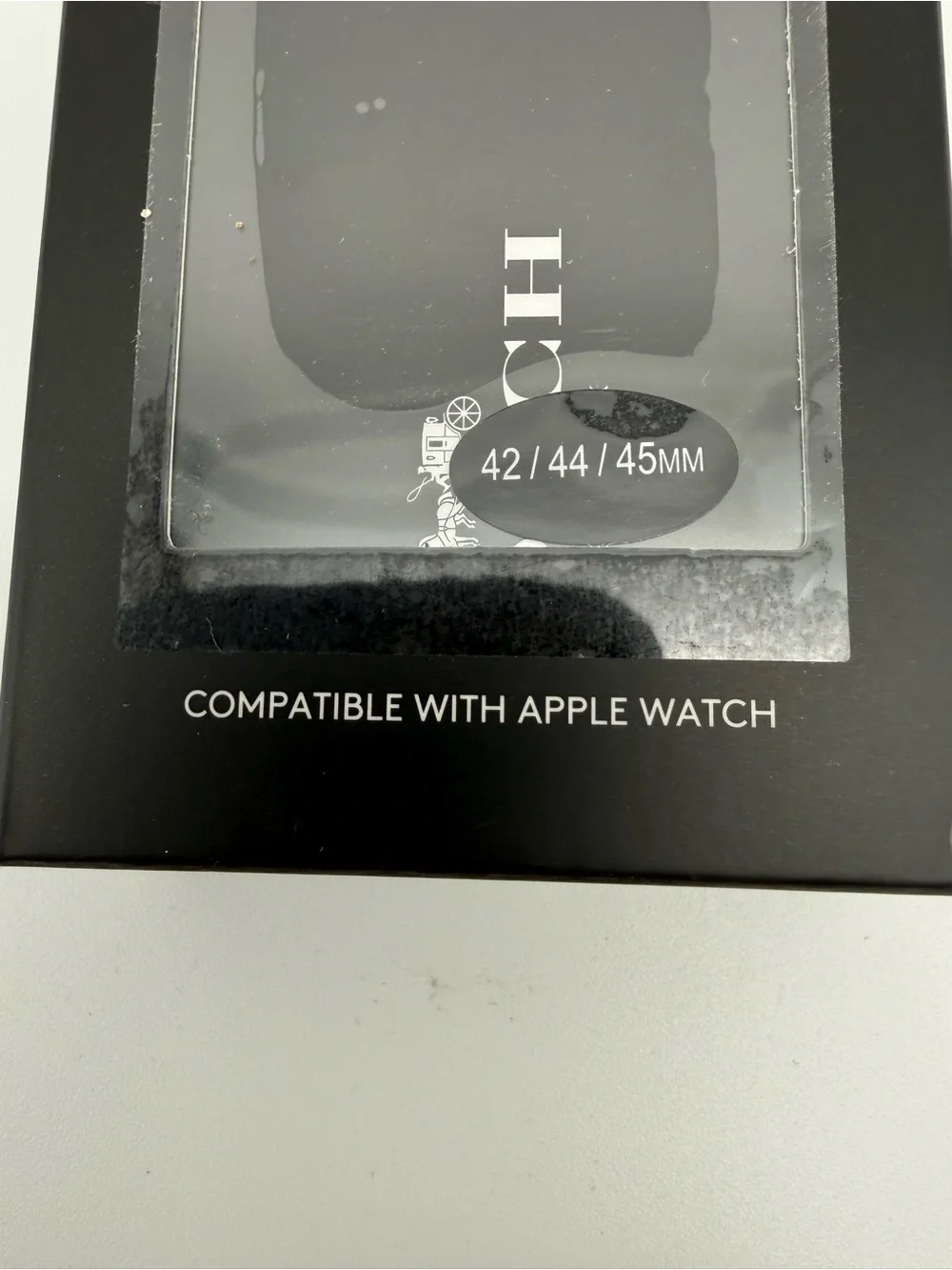 Coach Silver Stainless Steel Milanese Mesh Apple Watch Band